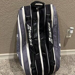 Babolat Tennis Racket Bag 9 Racket Bag Grey Black White